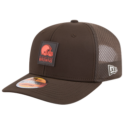 Youth - New Era Cleveland Browns 9SEVENTY Cap - White/Brown