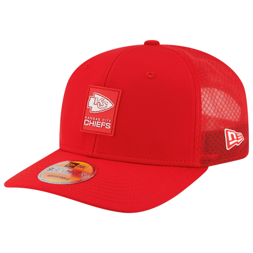 New Era Kids Kansas City Chiefs New Era Chiefs 2025 NFL Sideline 9SEVENTY Cap - Youth White/Red Size One Size