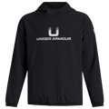 Under Armour Unstoppable Woven Pullover - Under Armour Black/White