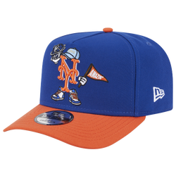 Adult - New Era Mets 9Fifty A-Frame Cartoon Cap - Blue/Orange