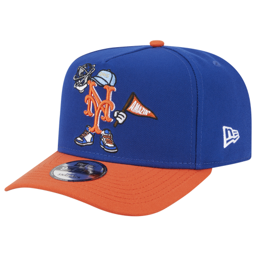 New Era New York Mets  Mets 9fifty A-frame Cartoon Cap In Blue