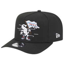 Adult - New Era White Sox 9Fifty A-Frame Cartoon Cap - Black/Black