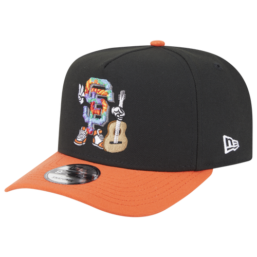 New Era San Francisco Giants  Giants 9fifty A-frame Cartoon Cap In Black