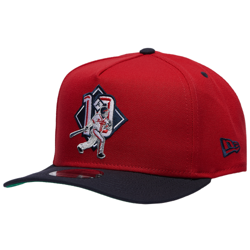 New Era Chipper Jones  Braves 9fifty A-frame Player Cap In Red