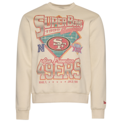 Men's - New Era 49ers 3066 Crew - Cream/Multi