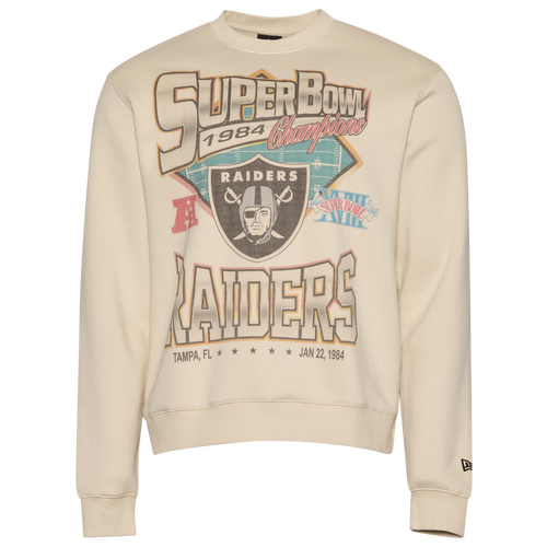MENS - New Era Raiders 3066 Crew - Multi/Cream