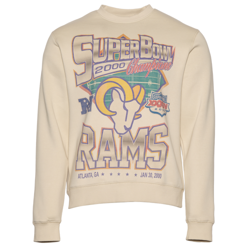 MENS - New Era Rams 3066 Crew - Multi/Cream