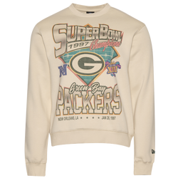 Men's - New Era Packers 3066 Crew - Cream/Multi