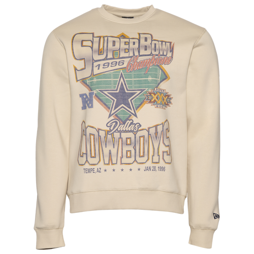 MENS - New Era Cowboys 3066 Crew - Cream/Multi