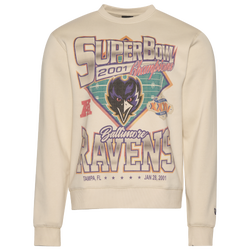 Men's - New Era Ravens 3066 Crew - Cream/Multi