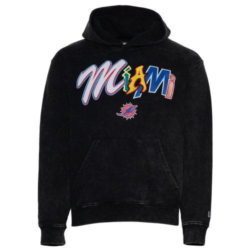  - New Era Dolphins 3067 Pullover Hoodie - Multi/Black