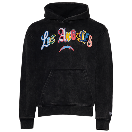 MENS - New Era Chargers 3067 Pullover Hoodie - Black/Multi