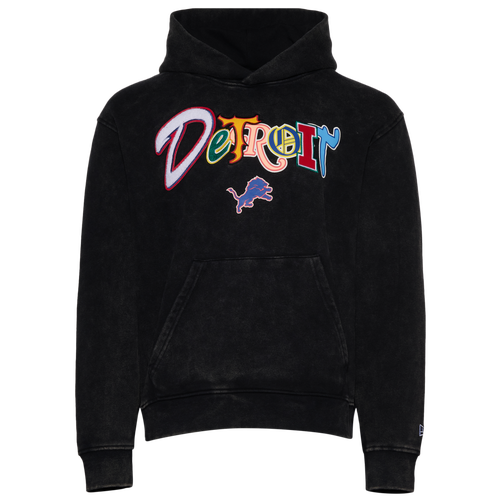 MENS - New Era Lions 3067 Pullover Hoodie - Black/Multi