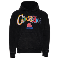 Men's - New Era Browns 3067 Pullover Hoodie - Black/Multi