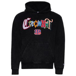 Men's - New Era Bengals 3067 Pullover Hoodie - Black/Multi