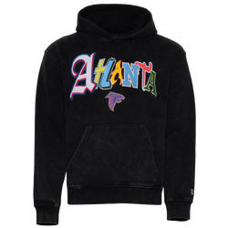 Men's - New Era Falcons 3067 Pullover Hoodie - Black/Multi