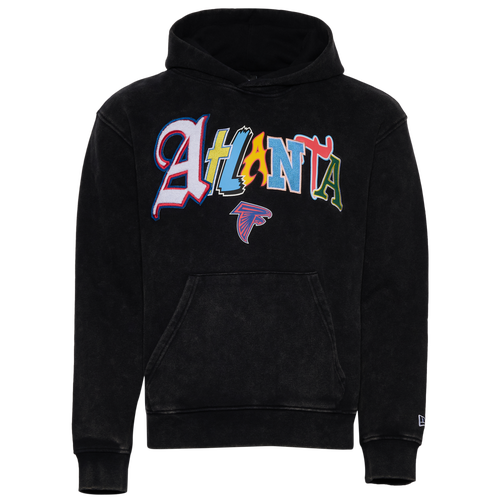  - New Era Falcons 3067 Pullover Hoodie - Black/Multi