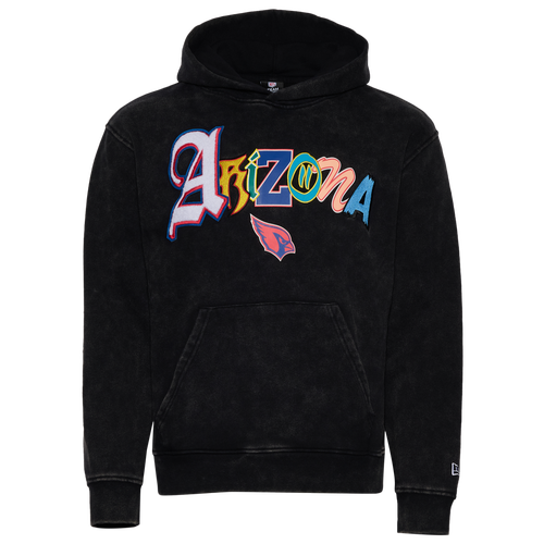 MENS - New Era Cardinals 3067 Pullover Hoodie - Black/Multi