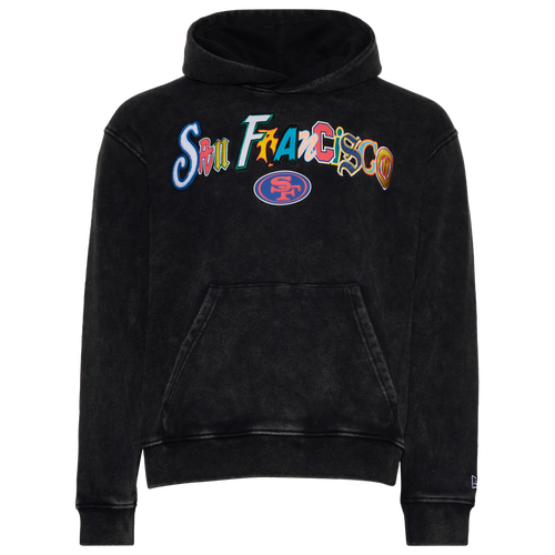 MENS - New Era 49ers 3067 Pullover Hoodie - Multi/Black