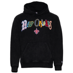 Men's - New Era Saints 3067 Pullover Hoodie - Black/Multi