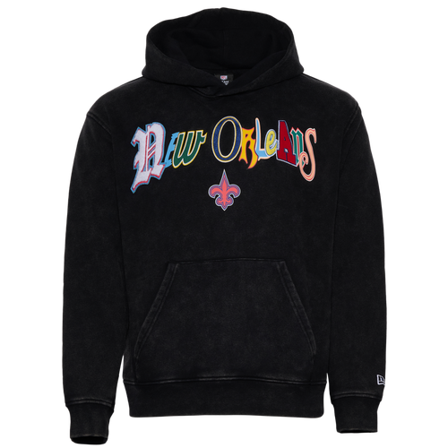MENS - New Era Saints 3067 Pullover Hoodie - Black/Multi