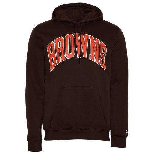  - New Era Browns 3079 Pullover Hoodie - Multi/Brown