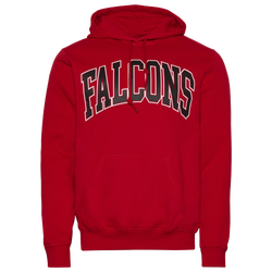 Men's - New Era Falcons 3079 Pullover Hoodie - Multi/Red