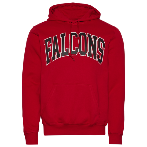 New Era Mens  Falcons 3079 Pullover Hoodie In Red