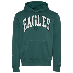 Men's - New Era Eagles 3079 Pullover Hoodie - Multi/Green