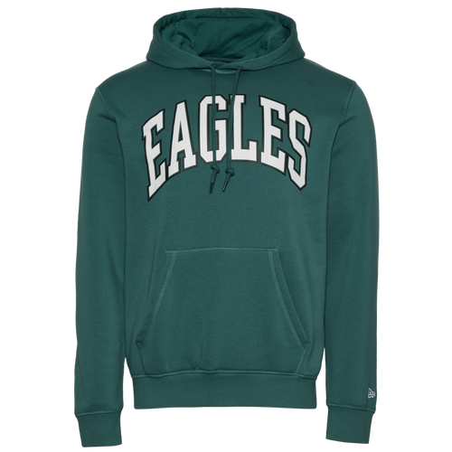 New Era Mens  Eagles 3079 Pullover Hoodie In Green
