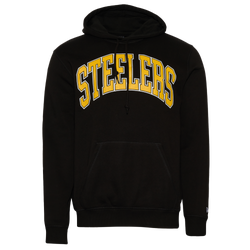 Men's - New Era Steelers 3079 Pullover Hoodie - Black/Multi