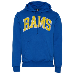 Men's - New Era Rams 3079 Pullover Hoodie - Blue/Multi