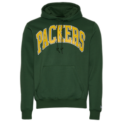 Men's - New Era Packers 3079 Pullover Hoodie - Green/Multi