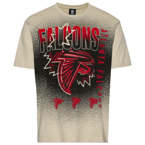  - New Era Falcons 3063 OVS T Shirt - Cream/Multi