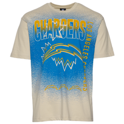 Men's - New Era Chargers 3063 OVS T-Shirt - Multi/Cream