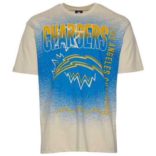  - New Era Chargers 3063 OVS T-Shirt - Multi/Cream