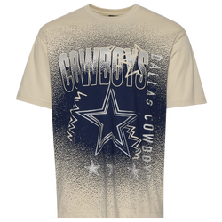 Men's - New Era Cowboys 3063 OVS T-Shirt - Cream/Multi