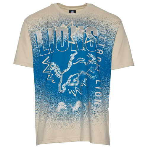  - New Era Lions 3063 OVS T-Shirt - Cream/Multi