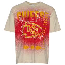 Men's - New Era Chiefs 3063 OVS T-Shirt - Cream/Multi