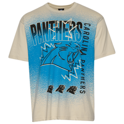 Men's - New Era Panthers 3063 OVS T-Shirt - Multi/Cream