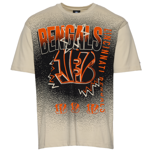  - New Era Bengals 3063 OVS T-Shirt - Multi/Cream