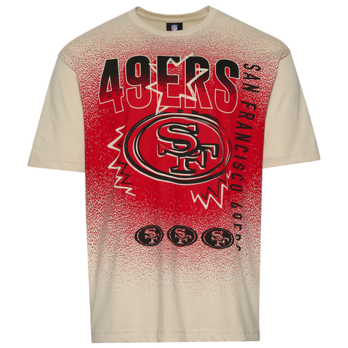 MENS - New Era 49ers 3063 OVS T-Shirt - Multi/Cream