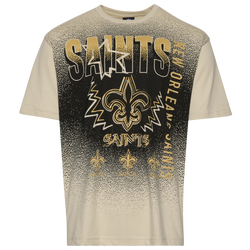 Men's - New Era Saints 3063 OVS T-Shirt - Multi/Cream