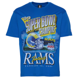 Men's - New Era Rams 3064 OVS T Shirt - Blue/Multi