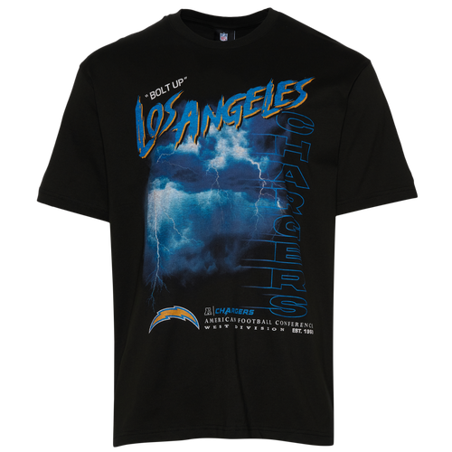  - New Era Chargers 3065 OVS T-Shirt - Black/Multi