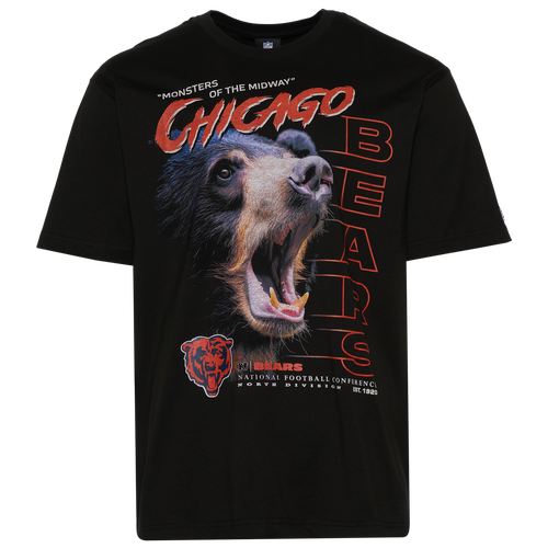  - New Era Bears 3065 OVS T-Shirt - Black/Multi