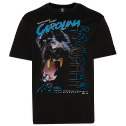 Men's - New Era Panthers 3065 OVS T-Shirt - Black/Multi