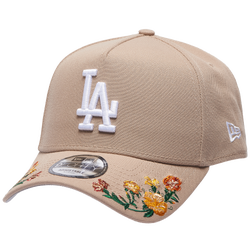 Adult - New Era Dodgers 9Forty A-Frame Floral Cap - Tan