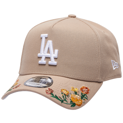 New Era Los Angeles Dodgers  Dodgers 9forty A-frame Floral Cap In Brown