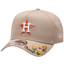 Adult - New Era Astros 9Forty A-Frame Floral Cap - Tan